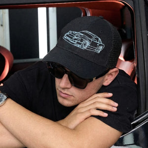 Personalized Car Hat with Custom Embroidered Photo - Unique Car Guy Gift Idea for Father's Day Birthday