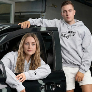 Custom Car from Photo, Embroidered Sweatshirt, Hoodie, Car Guy Gifts