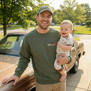 Custom Car Photo Embroidered Hoodie for Car Guys, Personalized Gift for Him Husband