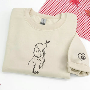 Sand Cocker Spaniel Sweatshirt, Gift for Cocker Dog Lover