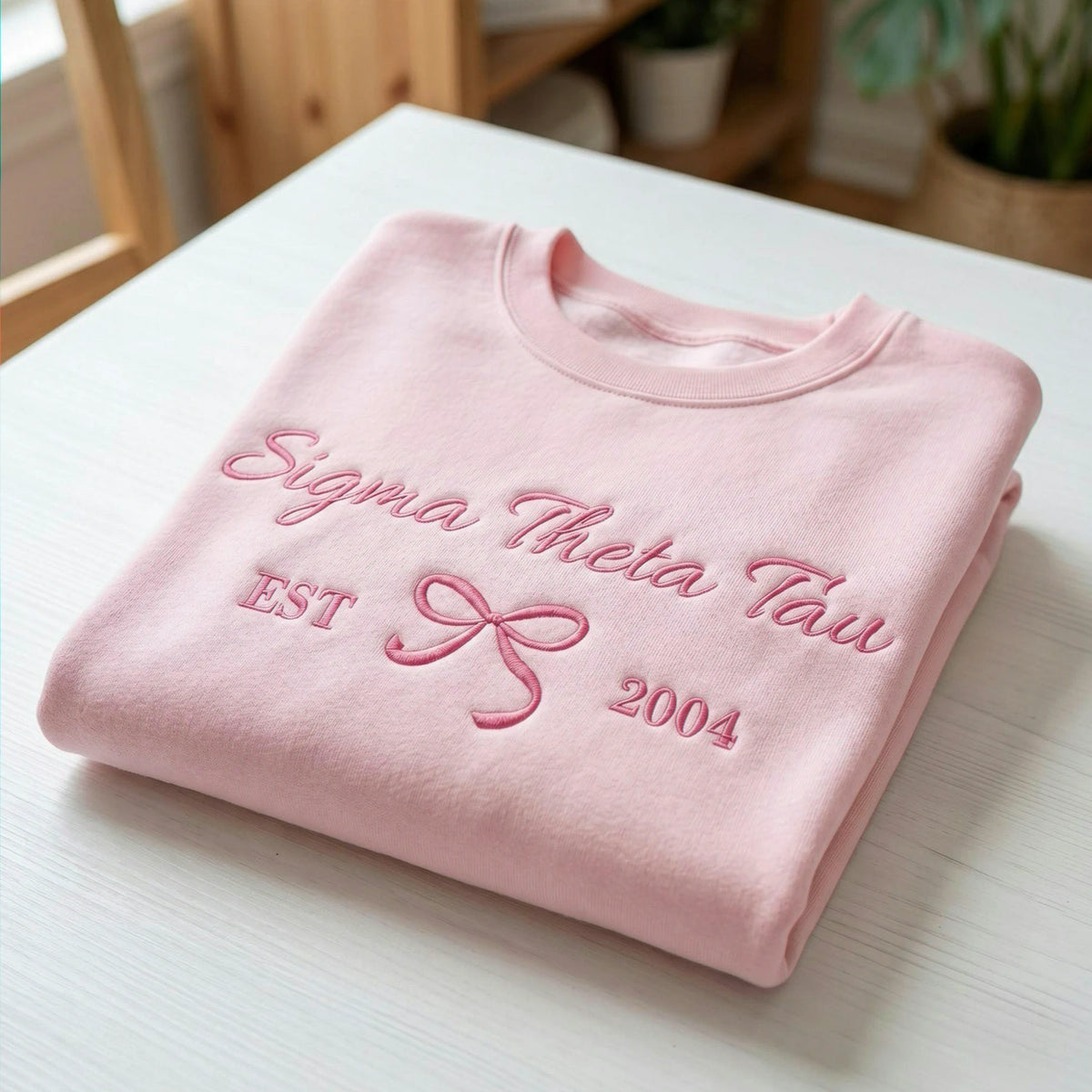 Personalized Coquette Bow Sweatshirt for Besties, Girls Trip 2026, Custom College Style Gift