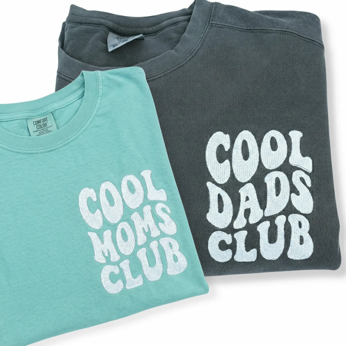 Personalized Gift for New Dad Mom with Cool Moms Dads Sweatshirt or T-Shirt