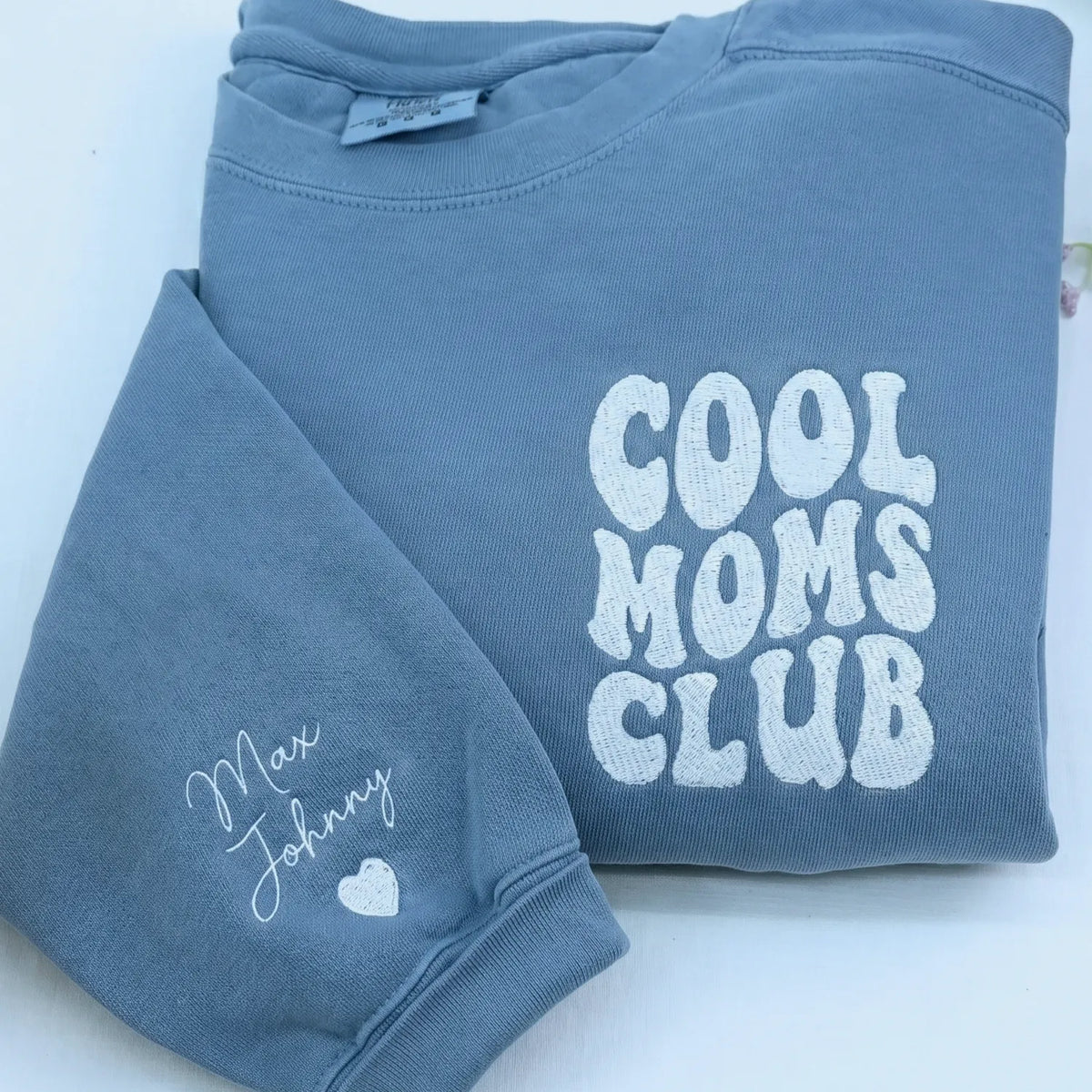Personalized Gift for New Dad Mom with Cool Moms Dads Sweatshirt or T-Shirt