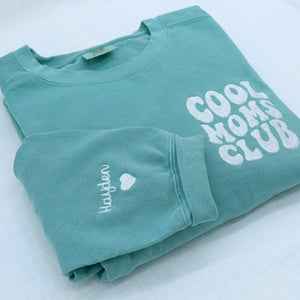Personalized Gift for New Dad Mom with Cool Moms Dads Sweatshirt or T-Shirt