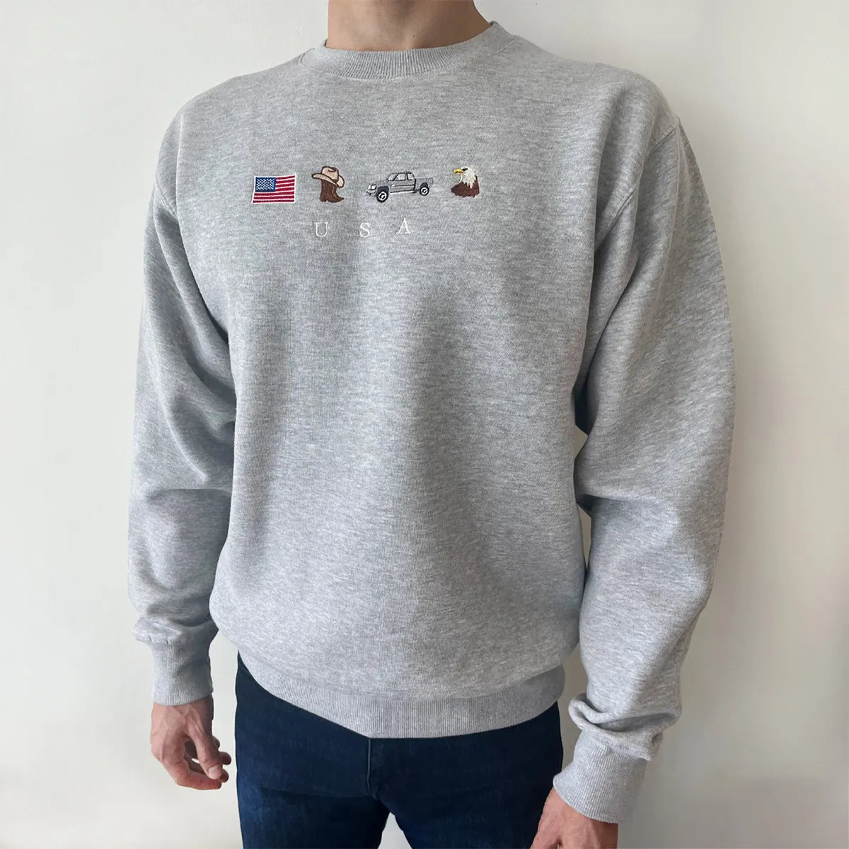 Embroidered Country Hoodie