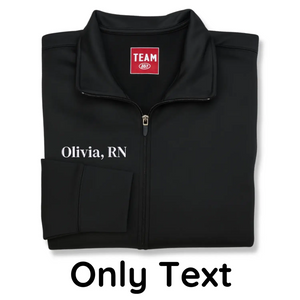 Personalized Critical Care Nurse Jacket with Name - Embroidered Gift idea for Gift Idea for Critical Care Nurses