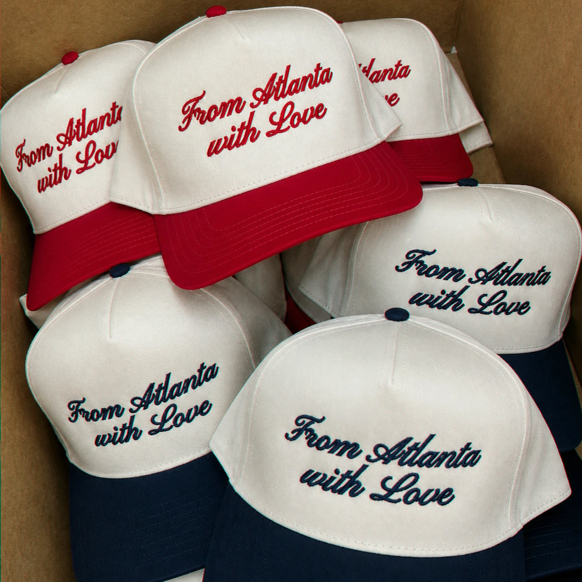 Custom Bachelorette Snapback Hats - Embroidered Your Text, Name, Logo on Front, Side & Back