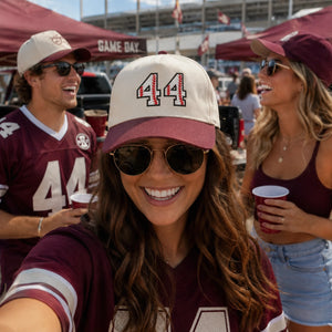 Custom Baseball Number Snapback Hats - Embroidered Your Text, Name, Logo on Front, Side & Back