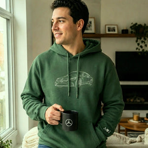 Custom Embroidered Car Hoodie, Sweatshirt, Personalized Car Gifts for Him