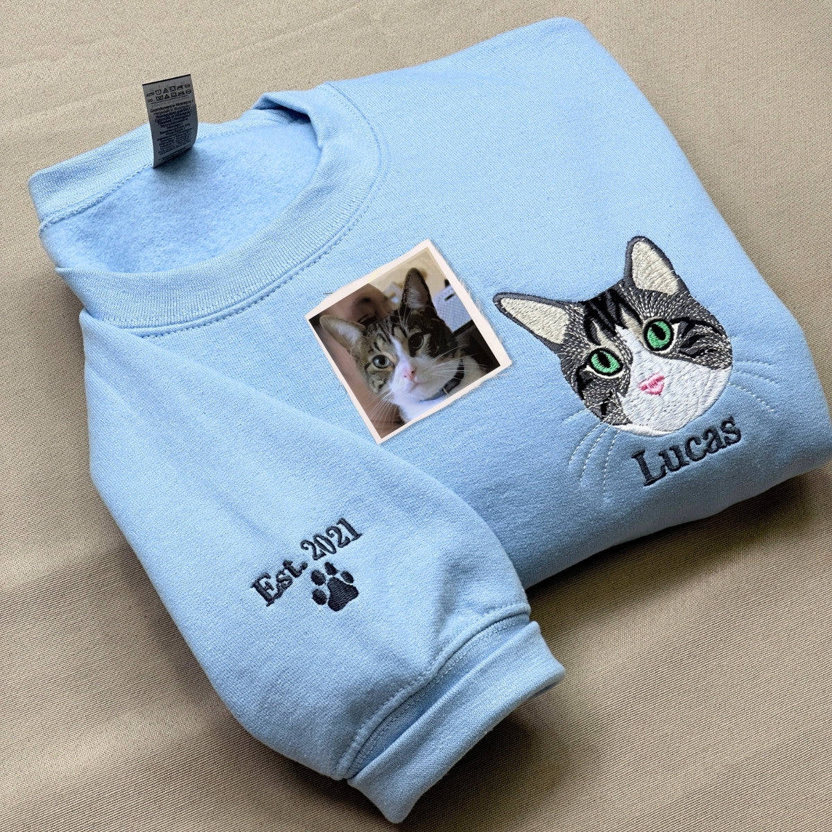 [CPGN STUDIO ]★About Love CAT embroidery hoodie KOREA [CPGN STUDIO] About Love CAT Embroidered hoodie zip-up