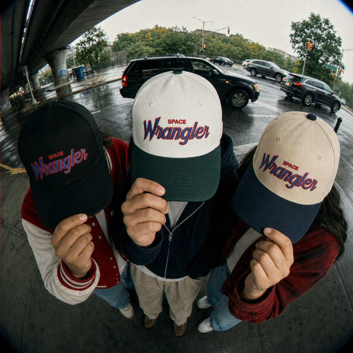 Custom City Vintage Font Script Snapback Hats - Embroidered Your Text, Name, Logo on Front, Side & Back