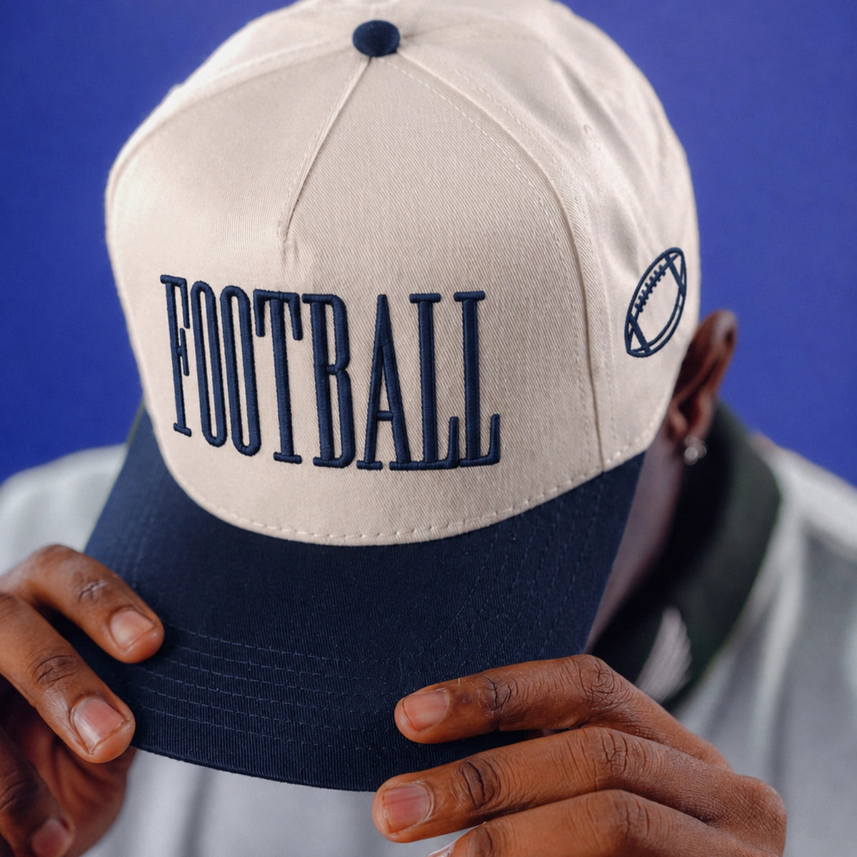 Custom Game Day Snapback Hats - Embroidered Retro Team Spirits Tailgate Apparel