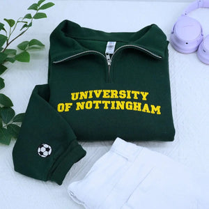 Custom Logo Embroidered Zip Hoodie: Wear Your Story!