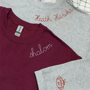 Custom Game Day Sweatshirt with High School Mascot, Personalized Back to School Gift