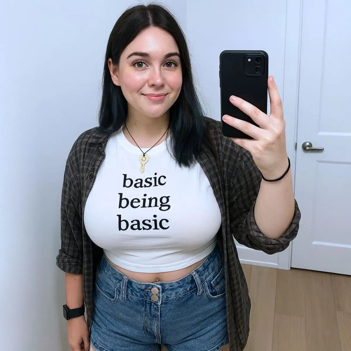 Custom embroidered text spaghetti strap tank top with personalized name in soft summer fabric