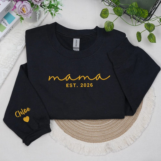Mother’s Day Gift for for Your Mom Friend - Personalized Embroidered Mama Gift