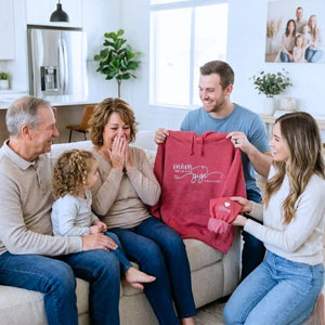 Custom embroidered Gigi sweatshirt in soft fabric, perfect heartfelt Mother’s Day gift for grandmother