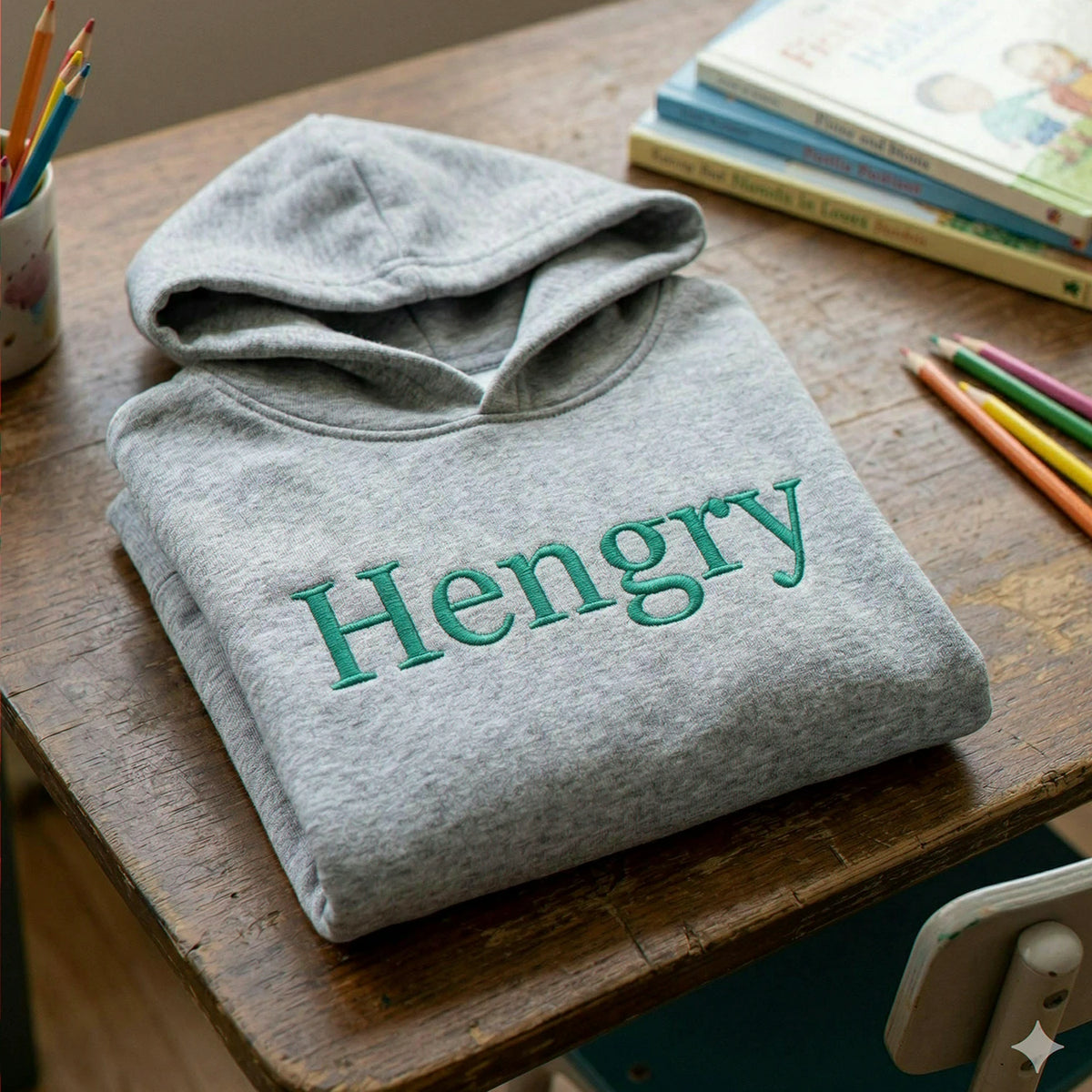 Custom Toddler Name Sweatshirt, Embroidered Big Bro or Little Sister Gift, Toddler Back to School Gift