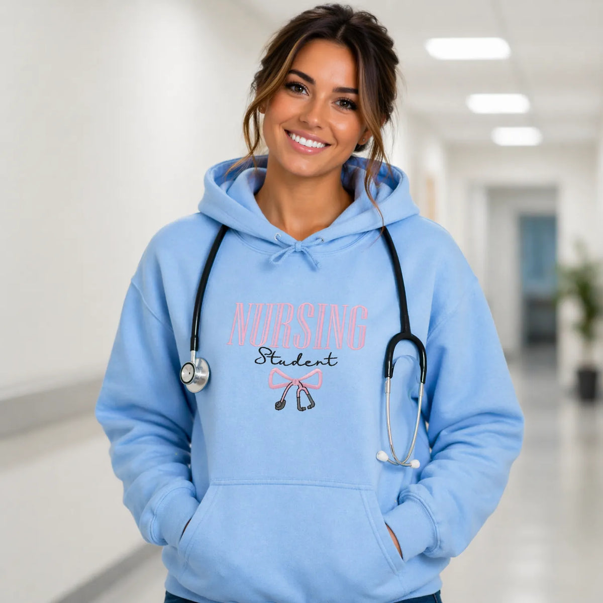 Custom Nursing Student Sweatshirt or Hoodie - Appreciation Gift from Proud Parent, Friends