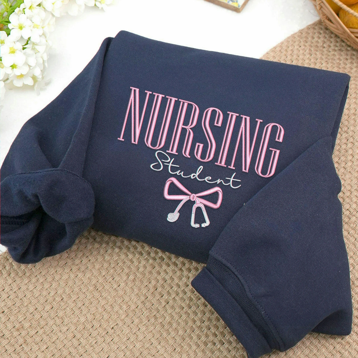 Custom Nursing Student Sweatshirt or Hoodie - Appreciation Gift from Proud Parent, Friends