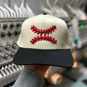 Custom Puff Text Snapback Hats - 3D Embroidered Your Text, Name, Logo on Front, Side & Back