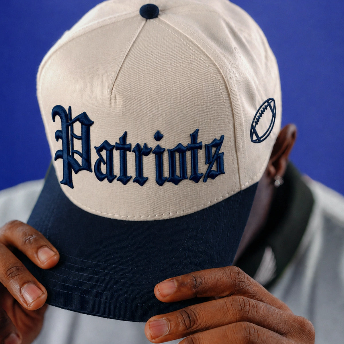 Custom Puff Text Snapback Hats - 3D Embroidered Your Text, Name, Logo on Front, Side & Back