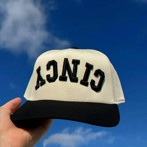 Custom Puff Text Snapback Hats - 3D Embroidered Your Text, Name, Logo on Front, Side & Back