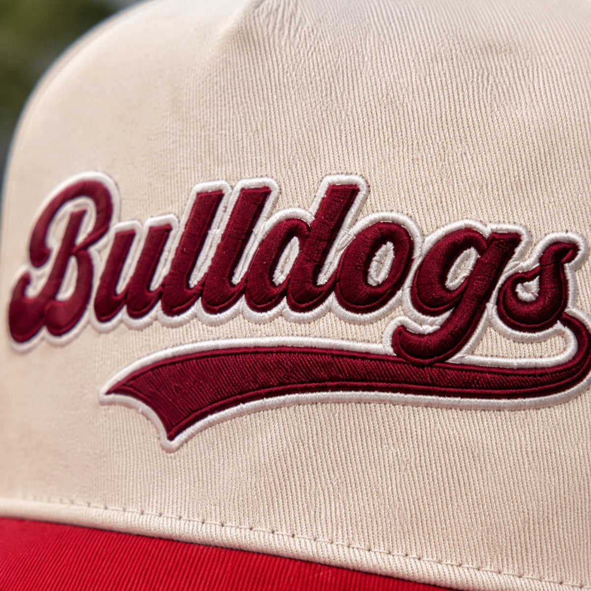 Custom Retro Sports Team Snapback Hats - Embroidered Game Day Text, Name, City, State on Front, Side & Back