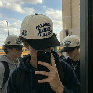Custom School Team Snapbacks Hats - Embroidered Campus Club Caps Text, Logo, Name