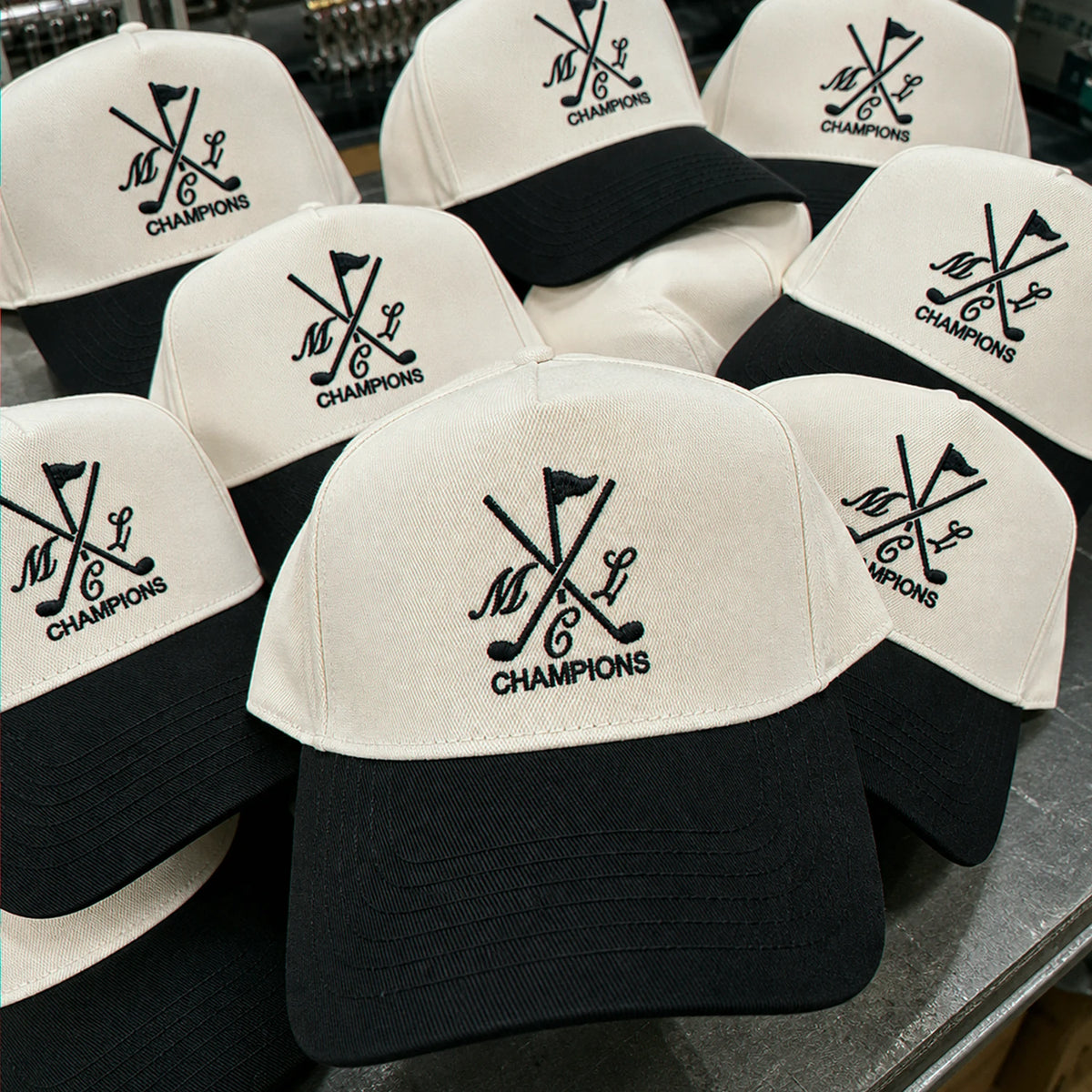 Custom Sport Team Logo, Name Snapback Hats - Embroidered Your Logo, Name, Text on Front, Side & Back