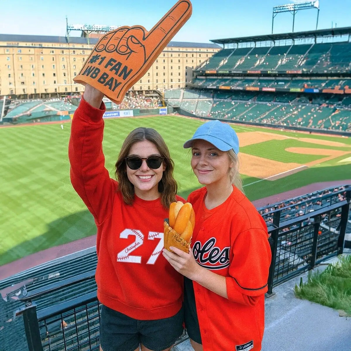 Custom embroidered sports hoodie with name and number, perfect personalized gift for fans, players, or proud parents.