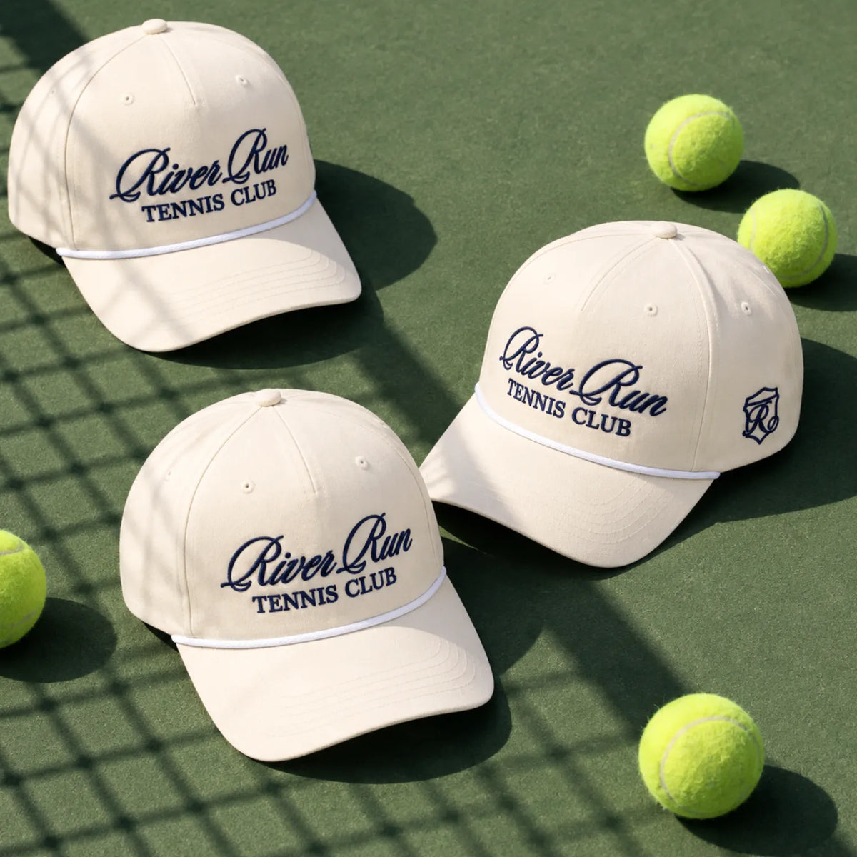 Custom Embroidered Snapback Rope Hats - Embroidered Your Text, Name, Logo on Front, Side & Back