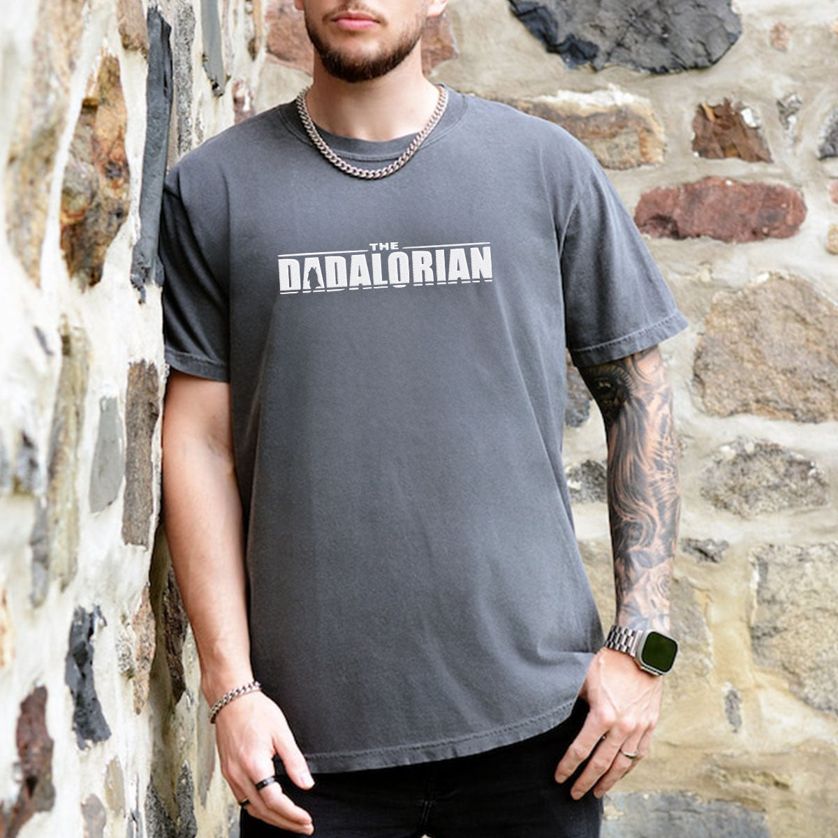 Comfort Color® Embroidered Dadalorian Shirt