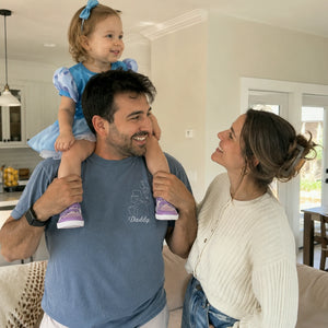 Dad and Daughter Photo Outline T-Shirt or Sweatshirt, Personalized Father's Day Gift