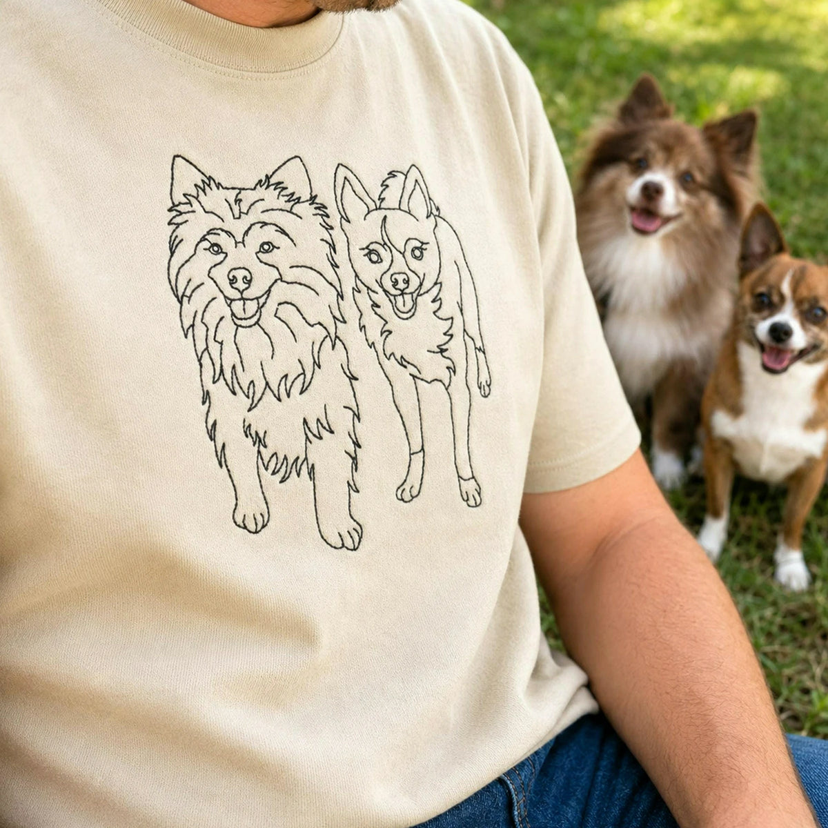 Sand custom dog dad shirt, gift for dog dad