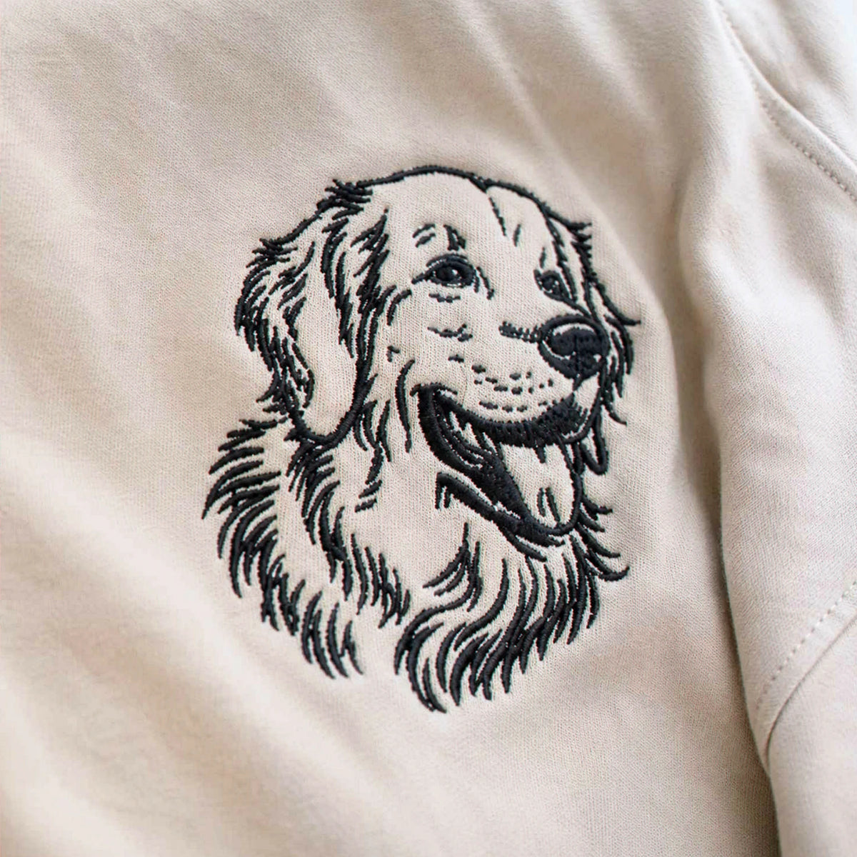 Custom Dog Outline T-shirt for Birthday Mom - Minimalist Embroidered Pet Photo Tee & Name - Gift for Her