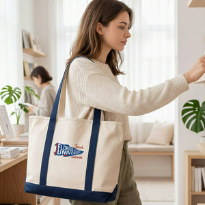 Embroidered Students Tote Bag, Personalized Name & Class Year College Spirit