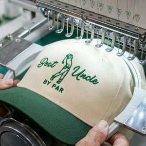 Best Uncle By Par Snapback Hat - Embroidered Cap for Uncle Golf Gift