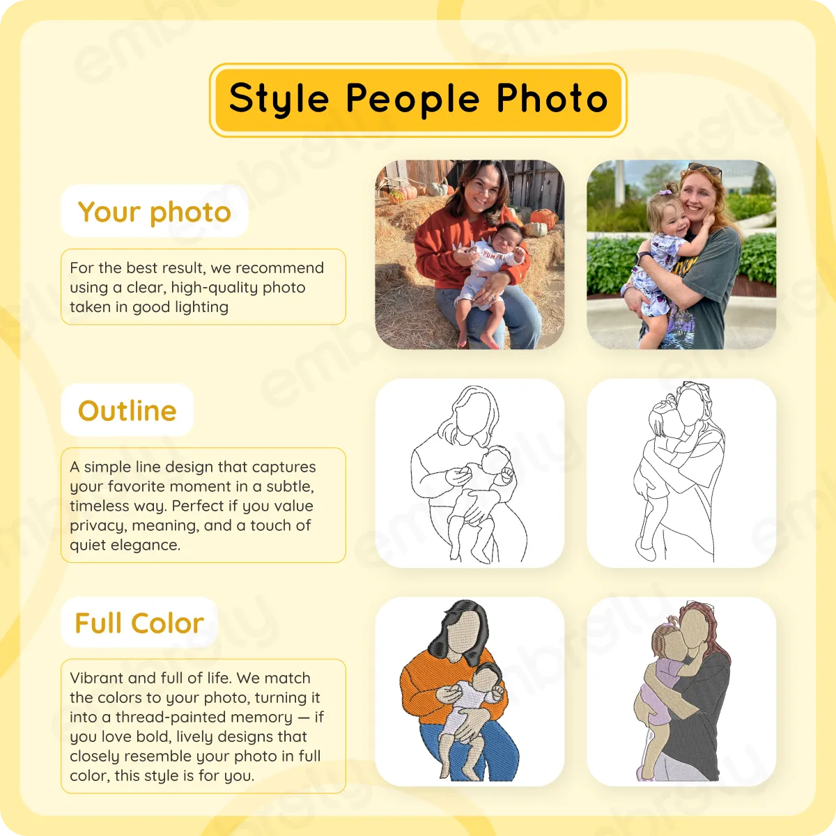 Custom Mom Life Photo Sweatshirt, Personalized Embroidered Gift for Mother's Day Birthday, New Mom Sweatshirt or Hoodie