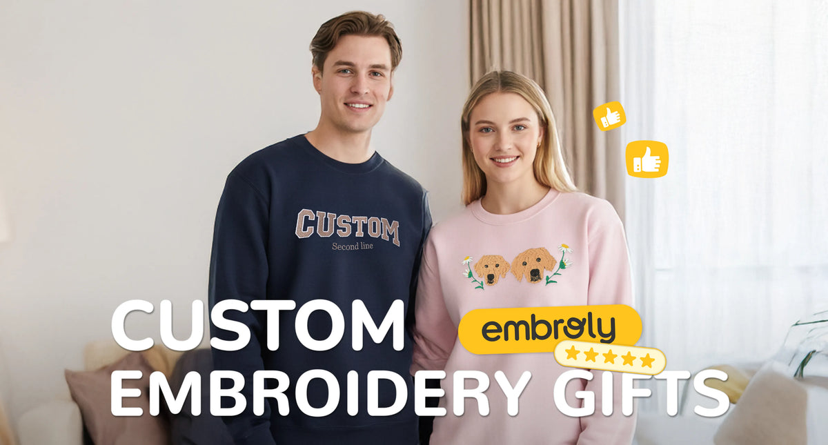 Custom Embroidered Sweatshirts, Hoodies, T-Shirts, Hats & Accessories