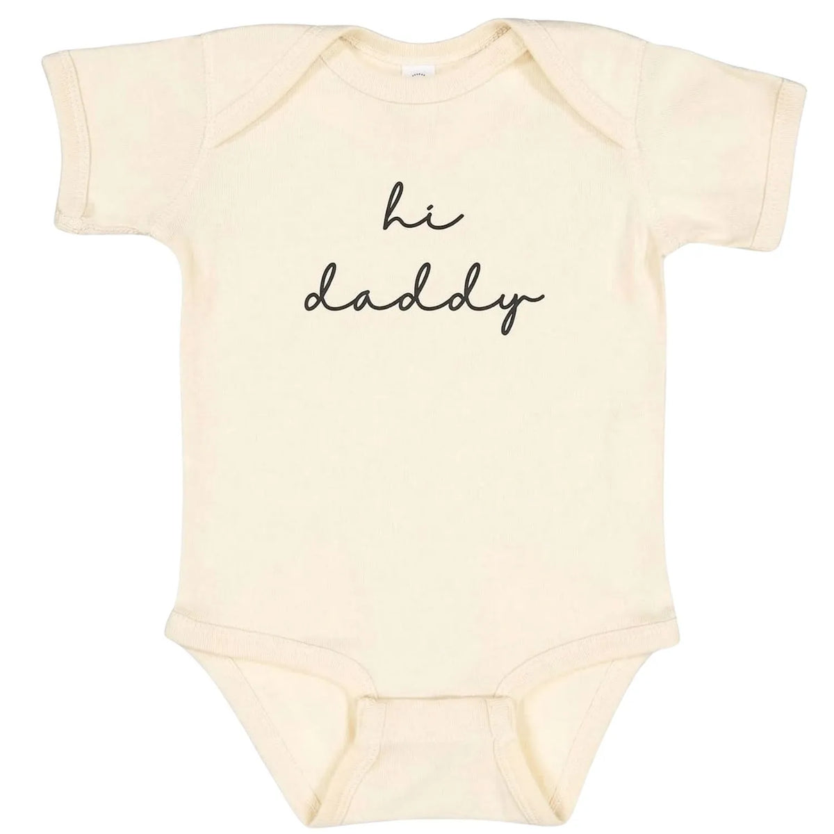 hi daddy embroidered baby onesie pregnancy announcement gift for first time dad