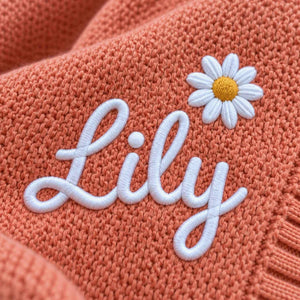 Baby Blankets for Boys & Girls, Personalized Embroidered Best Friend Baby Shower Gift Boy, Newborn Keepsake