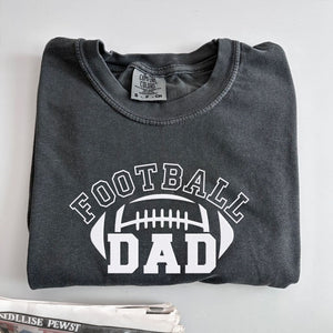 Comfort Color® Embroidered Football Dad Shirt