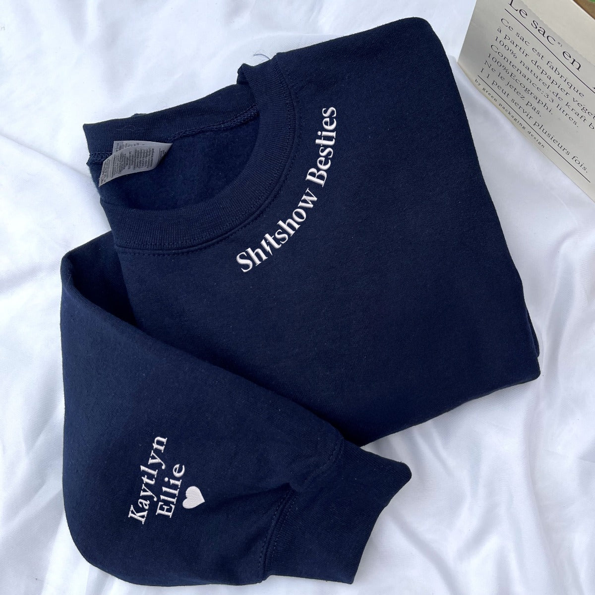 Funny best friend sweatshirts hotsell
