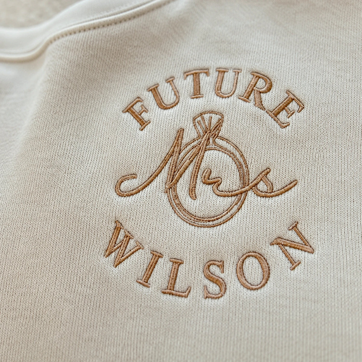 Personalized Bridal Shower Gift Sweatshirt for Future Daughter in Law