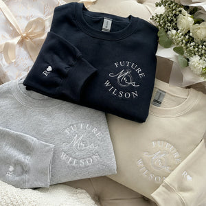 Personalized Bridal Shower Gift Sweatshirt for Future Daughter in Law
