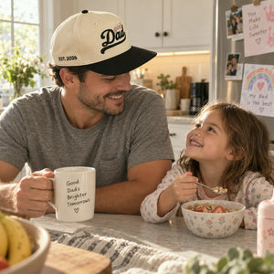 Girl Dad Snapback Hat - Embroidered Gift with New Dad Cap