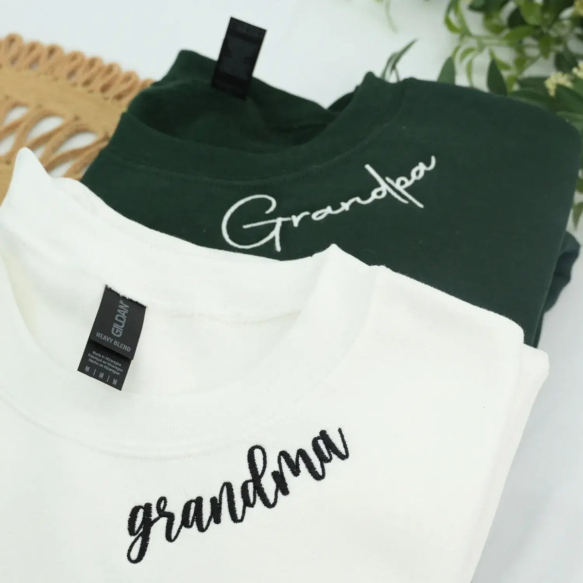 Custom Mama Embroidered Sweatshirt with Kids Names on Sleeve, Personalized Gift for Moms, Hers
