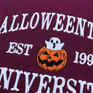 Halloweentown University Fall Shirt, Sweatshirt or Hoodie, Embroidered Halloween Gift, Spooky Season