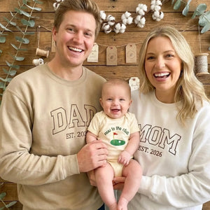 New to the Golf Club Baby Onesie - Embroidered Gift for Golf Dad Mom
